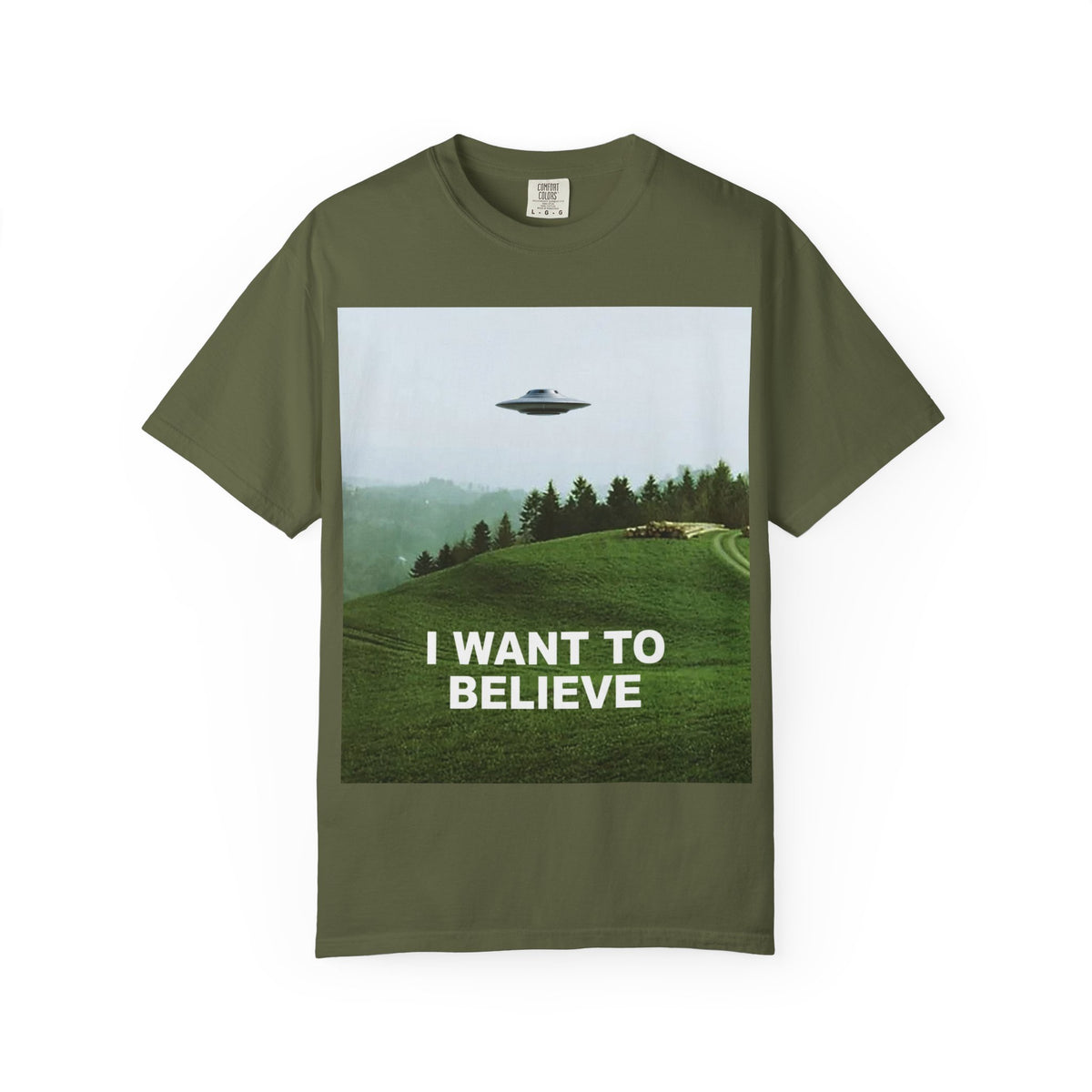 I Want to Believe — UFO/UAP Graphic T-Shirt