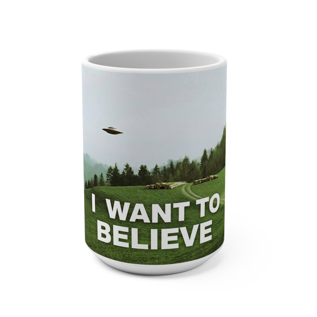 I Want To Believe UFO/UAP Mug 15oz