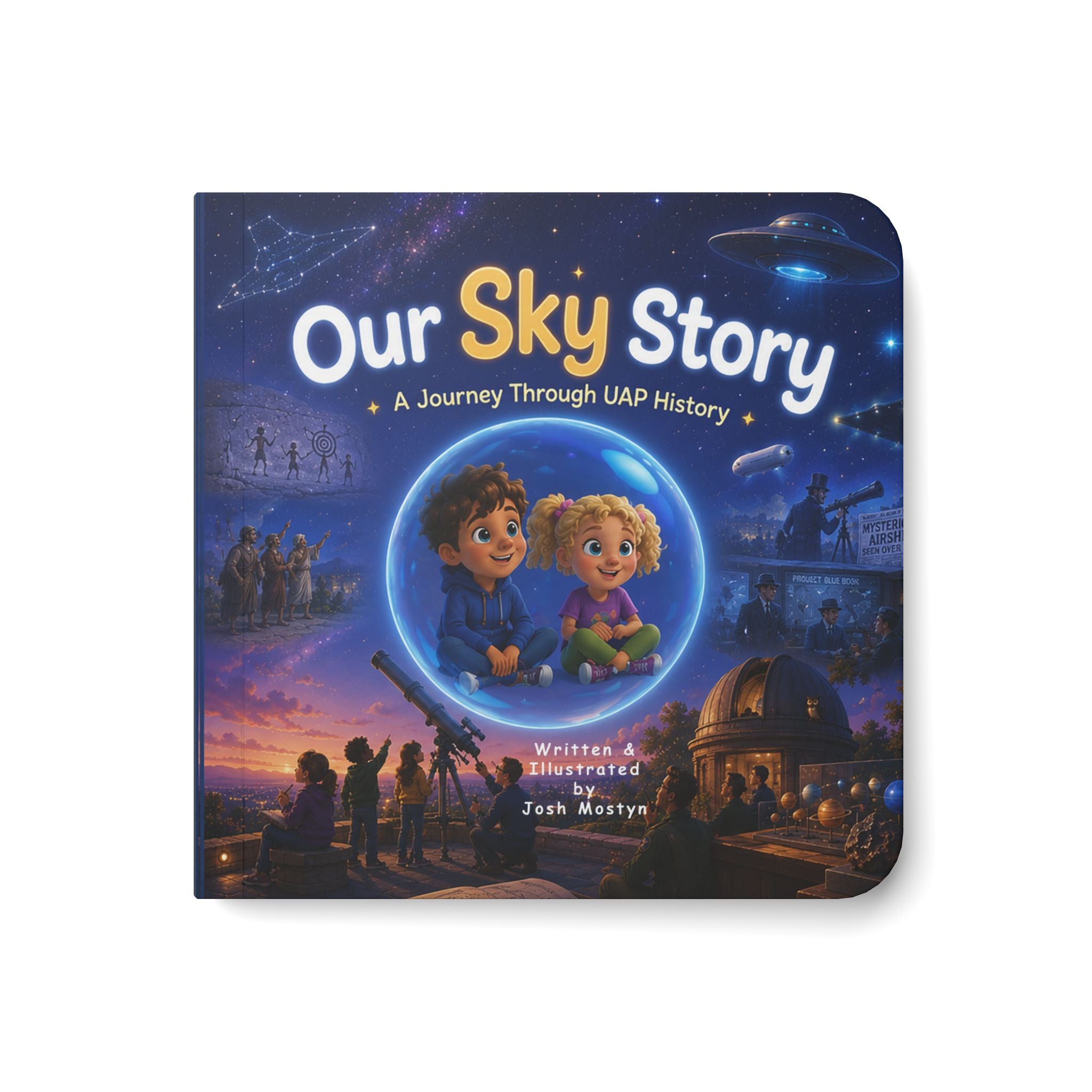 Our Sky Story Board Book — Children’s UFO/UAP History Picture Book