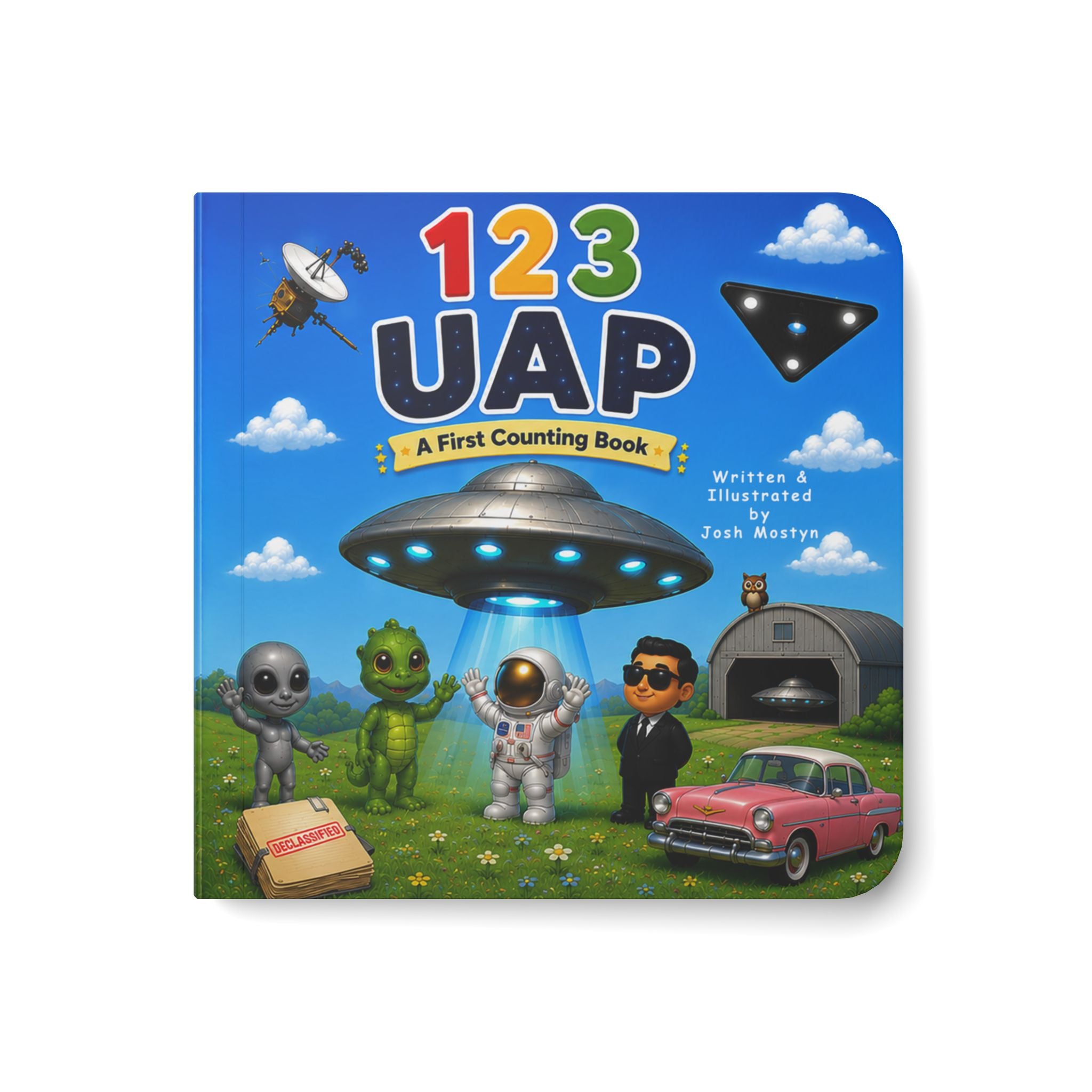 123 UAP: A First Counting Book - UFO/UAP Board Book