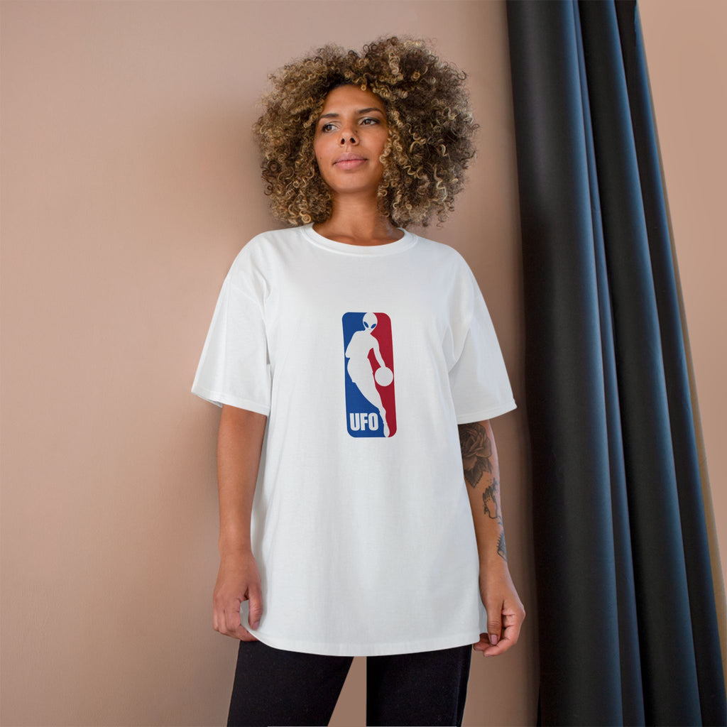 UFO Champion Basketball Logo T-Shirt — UFO Retro Sports Tee