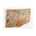 Piri Reis World Map (c. 1513) Rolled Posters | Antique Ottoman Map Print