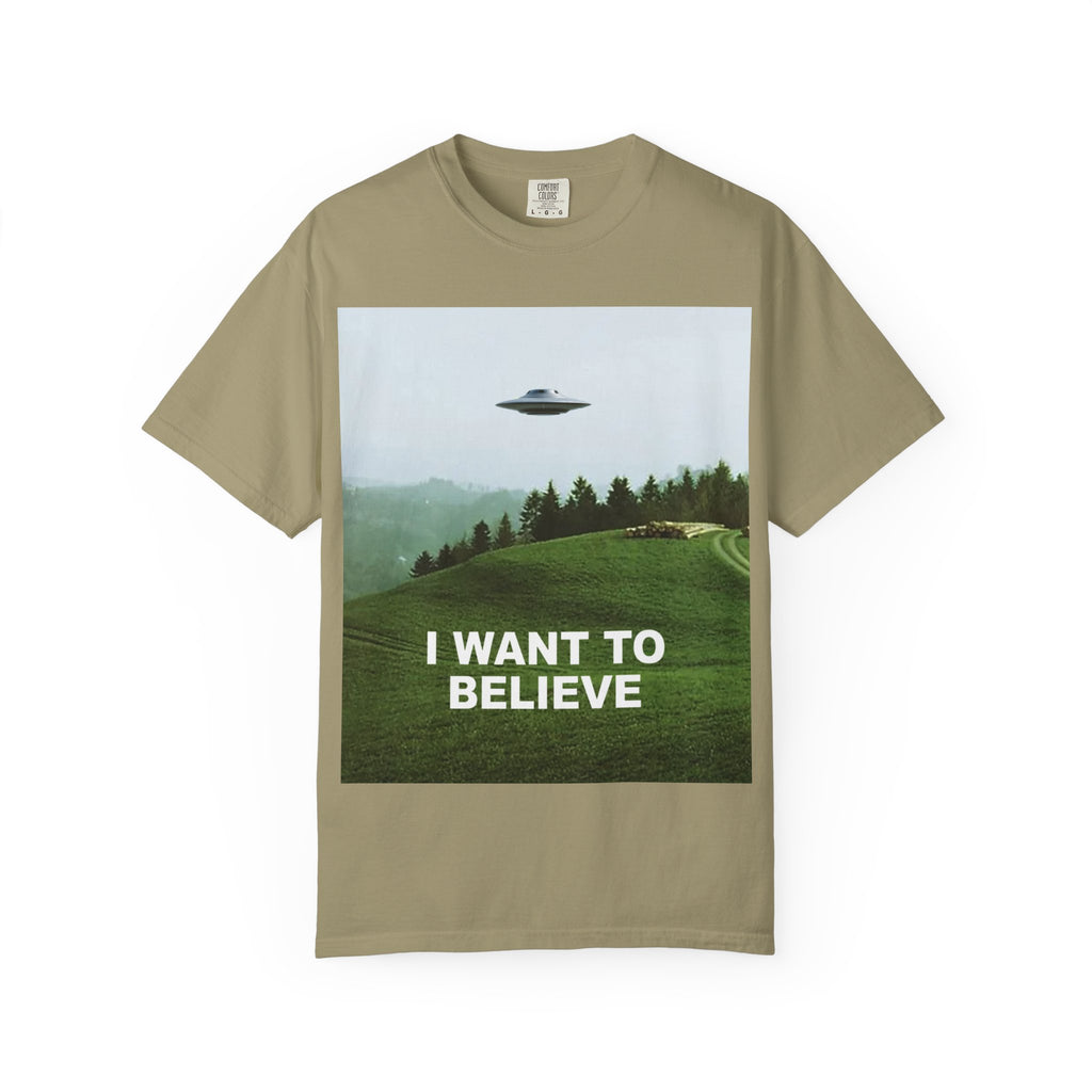 I Want to Believe — UFO/UAP Graphic T-Shirt