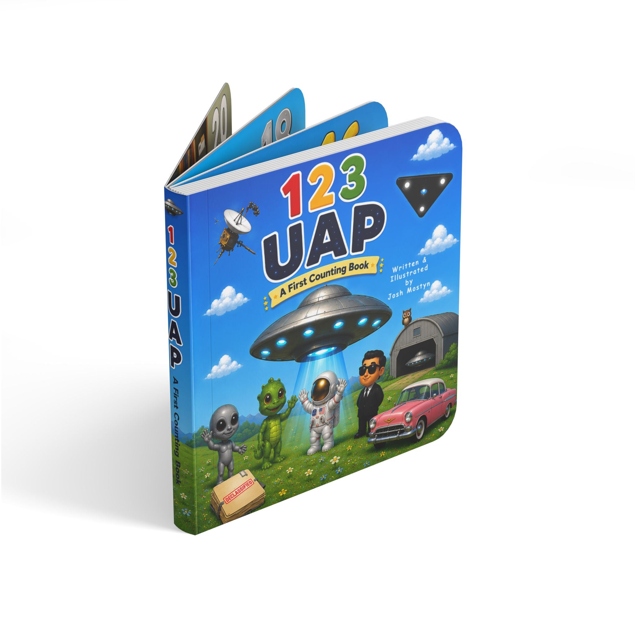123 UAP: A First Counting Book - UFO/UAP Board Book
