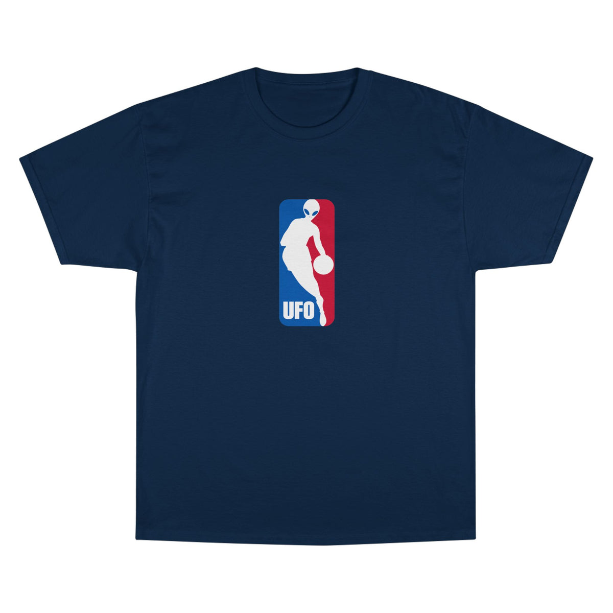 UFO Champion Basketball Logo T-Shirt — UFO Retro Sports Tee