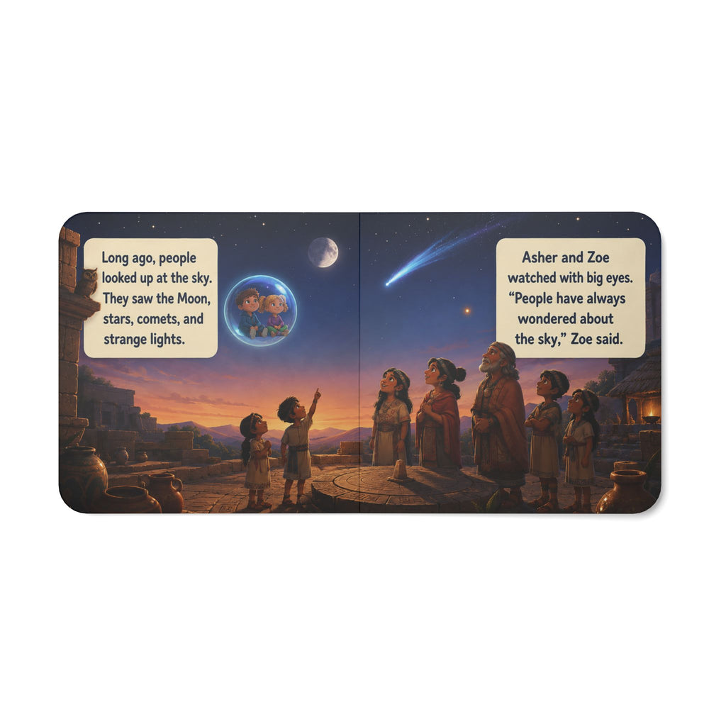 Our Sky Story Board Book — Children’s UFO/UAP History Picture Book
