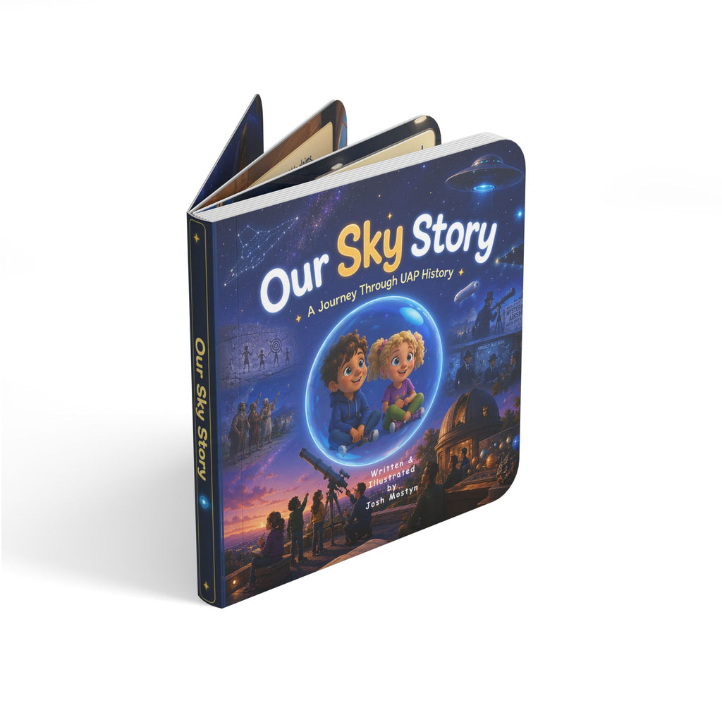 Our Sky Story Board Book — Children’s UFO/UAP History Picture Book