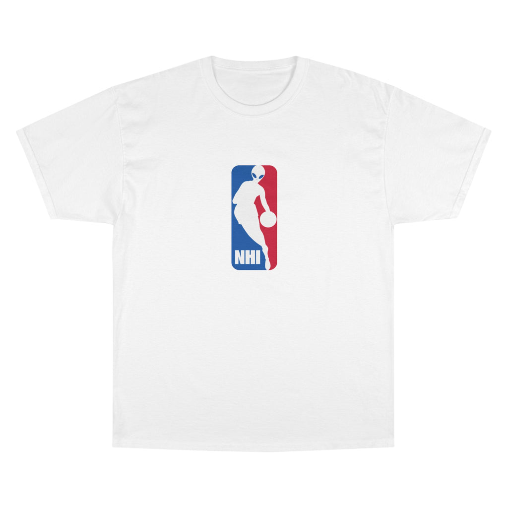 NHI Champion Basketball Logo T-Shirt — NHI Retro Sports Tee