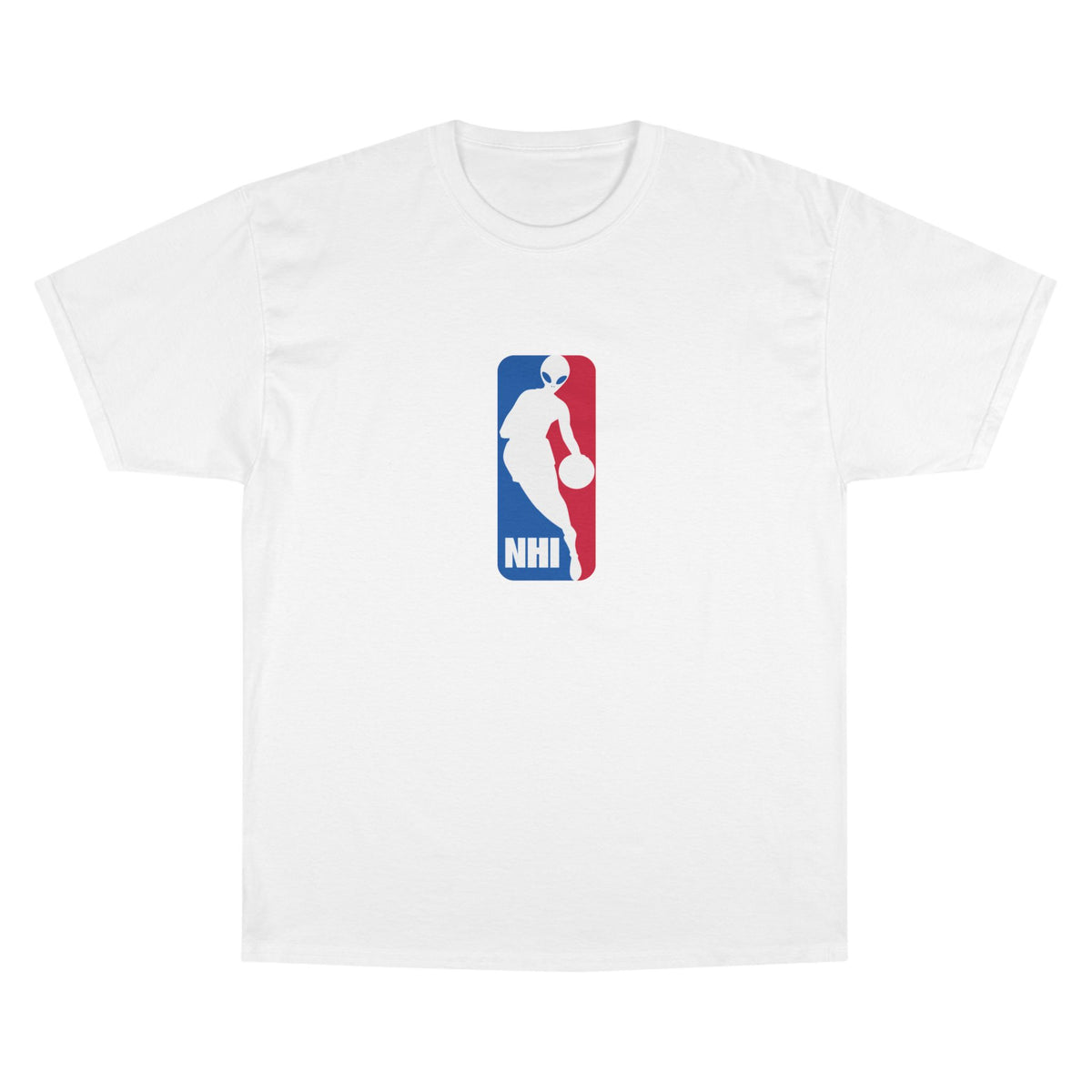 NHI Champion Basketball Logo T-Shirt — NHI Retro Sports Tee