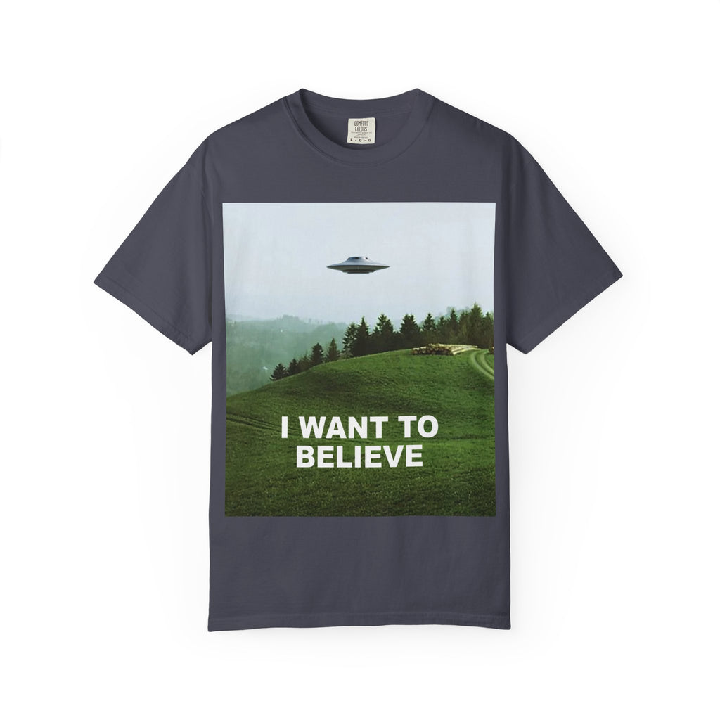 I Want to Believe — UFO/UAP Graphic T-Shirt