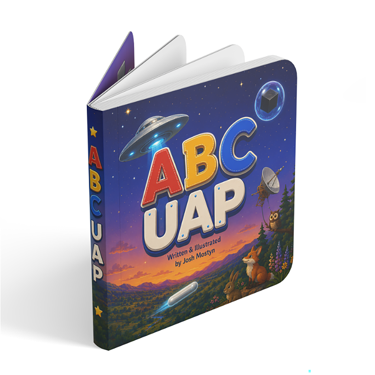 ABC UAP: A First Alphabet Book - UFO/UAP Board Book (1st Ed. Pre-Sale)